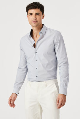 Avenel Shirt, White/Navy, hi-res